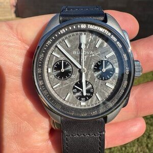 Bulova Lunar Pilot Meteorite Special Edition Chronograph